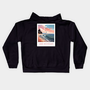 LAKE MICHIGAN Kids Hoodie